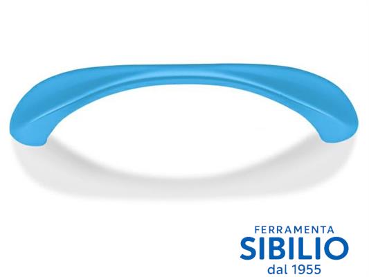 MANIGLIETTE TENTORI 1536/AZZPUFFO  mm.96 AZZURRO PUFFO