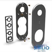 PLACCA 4510KCS DA 62X170mm CRSAT SERIE 4510 INSER.OVALE