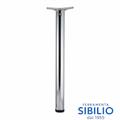 GAMBA PER TAVOLO CROMO D.60 ALTEZZA 710mm 24GP0007110