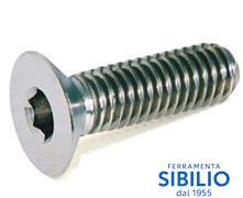 VITI TSPEI DIN 7991 6X50 ZN BIANCO