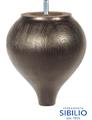 PIEDE CIPOLLA H.160 D.145 BASE D.30 C/V 10X30 GREZZO ART 305