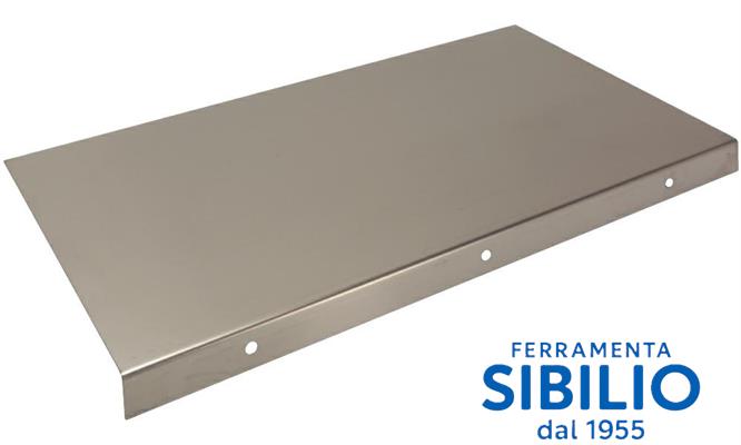 ALETTE PER CAPPE INOX DA CM.32x17