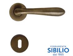 MANIGLIA AMBRA R&B D.45 BRONZATO