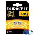 BATTERIA ELECTRONICS LR54 CF=2 pz  DU24  LR54B2  DURACELL