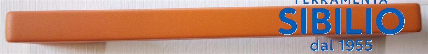 MANIGLIETTA AT.76A INT.96 ARANCIO   0076AVE