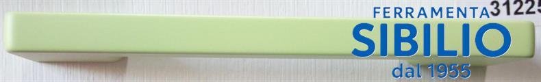 MANIGLIETTA AT.76A INT.96 VERDE PISTACCHIO   0076AVE