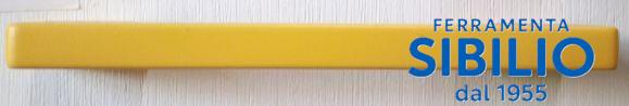 MANIGLIETTA AT.76A INT.96 GIALLO   0076AVE