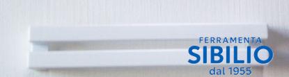 MANIGLIETTA PVC INT.128 BIANCO   P0315VE