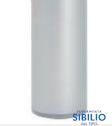 PIEDE CILINDRICO H.120 D.70 IN POLIESTERE BIANCO 8MA  0720R120V06