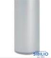 PIEDE CILINDRICO H.120 D.70 IN POLIESTERE BIANCO 8MA  0720R120V06