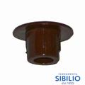 COPRIFORO PLASTICA d.10 MARRONE A/518  MACO