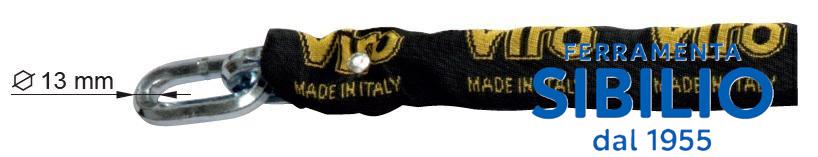 CATENA AL MANGANESE R.TESSUTO 333.13.150 ø13x150 cm viro