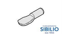 MENSOLINE REGGIPIANI PALETTA d.5X20mm. NIK RM1507.NI