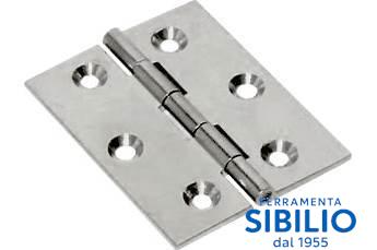 CERNIERE FRESATE PIANE 70X55 NIK  1017055N 4MM70X55ON