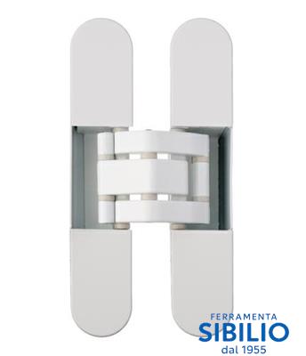 CERNIERE INVISIBILE OTLAV IN2351209P17  3REG. RAL BIANCO OPACO