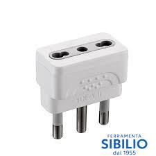 ADATTATORE SEMPLICE 16A BIANCO  71914