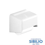 portarotolo coperto bianco 2925 12x141.5x13cm gedy