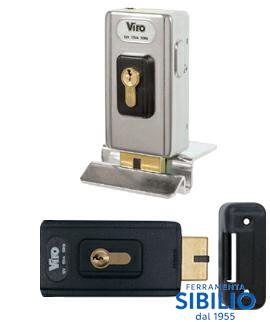 SERRATURE ELETTR. ART 9770 BL-DUT C712 PUL.SX  3089770712246