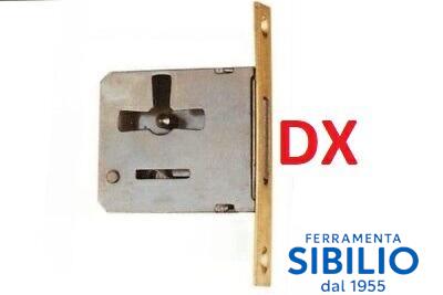 SERRATURE INFILARE 10/F1SC40D FERRO E.40 DX PL.65X12