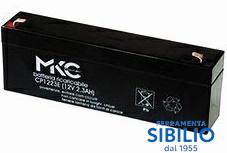 BATTERIA AL PIOMBO 12V 2.3A  491460206
