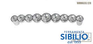 MANIGLIA ZAMA WMN633.128.KR02 CRL+SWAR INT.128 GIUSTI