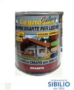 IMPREGNANTE ALL'ACQUA LEGNOSAN GRANATA A/828   DA 750 COLORS