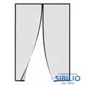 ZANZARIERA ECCO STRIP MAGNETICA 140X250 nero     IRS