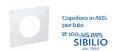 COPRIFORO CF1916100B PER TUBO CANALIZ d.100-125mm