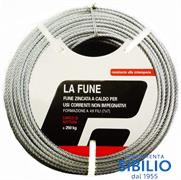FUNE ZINCATA X ARGANELLI 17511001 DA mm. 1.8  rt=100mt