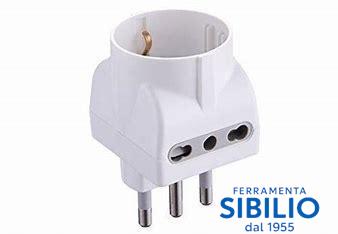 adattatore triplo 10A+2 PRESE 10A+1 SCHUKO   71919