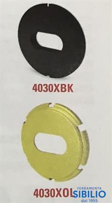 INSERTO PIANO d.46 NYLON NERO X LIMITATORE   4030XBK