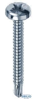 VITI DRILLEX TSP 4,8X16 ZINC.BIANCA CF DA 500 AUTOFOR