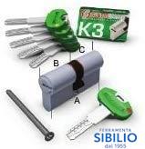 CILINDRO K3 3300pcs40501X5 CRSAT 40/50 SECUREMME