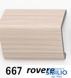 PARASPIGOLO LISCIO pvc ROVERE SB. 30X30X2.90 A/667