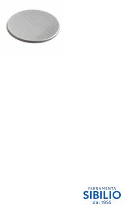 COPRIFORO ADESIVO D.13 ALLUMINIO 07 CF DA 20 PZ ITFM070/50