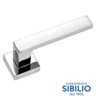 MANIGLIA QUADRA CLIO ZAMA CROMO LUCIDO R&B PATENT