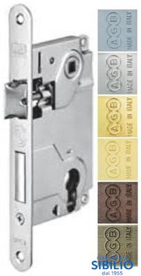 B089225034 A2 SERRATURE SCIVOLA YALE F16 E50 CROMO OPACO
