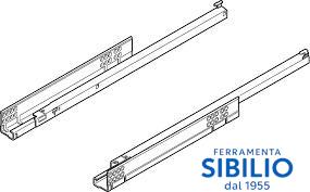 GUIDA TANDEM 560H4500c ESTRA.TOT.s/BLUMOTION BLUM