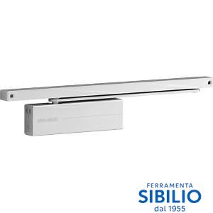 CHIUDIPORTA AEREO SILVER C/FERMO DC110+SLITTA  DADC11003HSNA