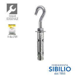 ANCORANTE GANCIO APERTO D10X0310045  LAM. AVV ZN  10X45 8717303