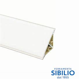 ALZATINA TRIANGOLARE DA MT 4 PVC BIANCO OPACO    MOD 35021001