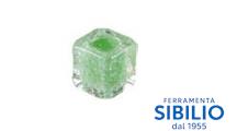 POMO CUBO 25XM4 verde METAL STYLE MG20606  24EM003025Pv