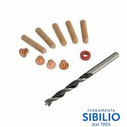 SET PER SPINATURA DA MM.08 ART 2917 WOLFCRAFT