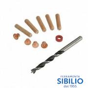 SET PER SPINATURA DA MM.08 ART 2917 WOLFCRAFT