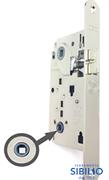B010135006 A1 SERRATURA CENTRO DA 50 BT F.18 NIK QUADRO BAGNO 6MM  AGB