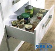 GUIDA SLIM BOX MM.450 GRIGIA H175  fscs-308D/450