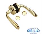 MANIGLIA ALLUMINIO SERIE AGNONE ROS.45  ORO   F0322R840