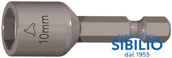 CHIAVE A BUSSOLA 1/4 E MAGNET.   10X45  63004040 KRINO
