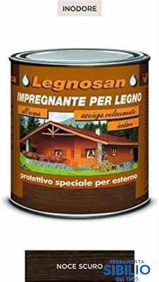 IMPREGNANTE ALL'ACQUA LEGNOSAN ML 750 NOCE SCURO  A/577