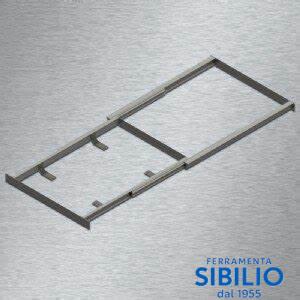 TELAIO ALLUMINIO L.CHIU.1300/APER.1250 L.790MM   T591300B ram industrie
